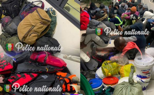 Émigration irrégulière : 31 candidats interceptés lors d’une tentative avortée à Sendou
