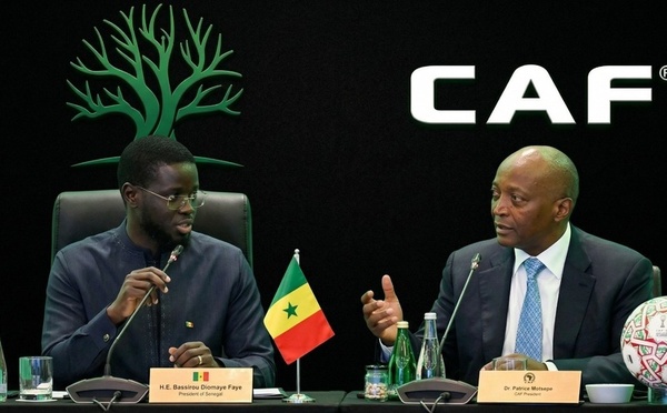 Diomaye Faye reçoit Patrice Motsepe dans un contexte de tensions avec la CAF