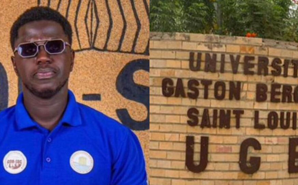 Université Gaston Berger : une “journée noire” en hommage à un étudiant disparu