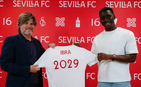 Mercato : Ibra Sow prolonge l’aventure avec le Sevilla FC jusqu’en 2029