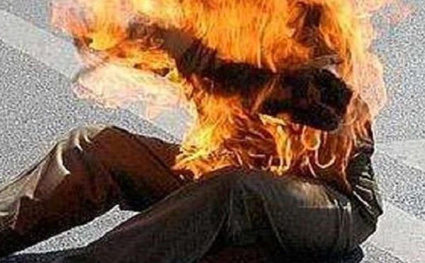 Louga : un homme entre la vie et la mort après une tentative d’immolation