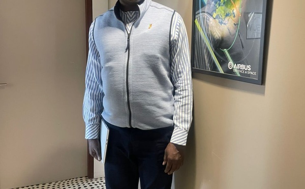 Visite du Directeur Général de la SONAGED SA (www.sonaged.sn) au Centre Spatial de l’Université de Montpellier (CSUM) :