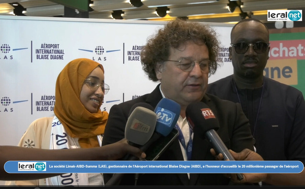 AIBD : 20 millions de passagers et une ambition grandissante