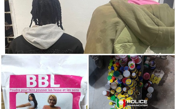 133 kg de produits illicites saisis : coup de filet de la Police à Dakar