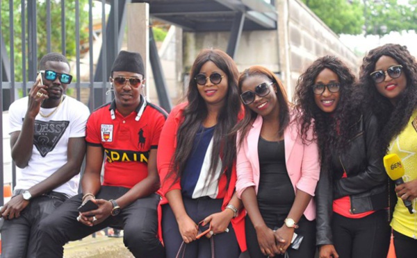 La team Sen tv au Bercy de Waly