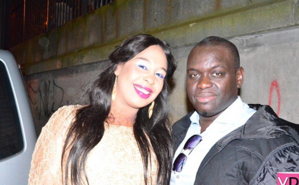 Habib Faye et sa femme au lendemain de la soirée de Waly Seck à Bercy