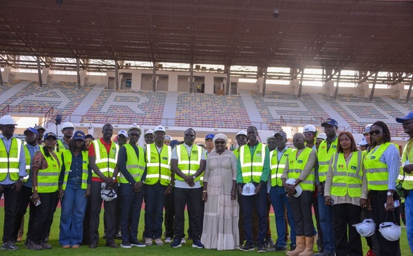 JOJ Dakar 2026 : Dethié Fall et la ministre des Sports en tournée sur les chantiers des infrastructures