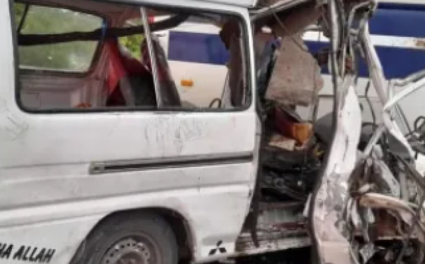 Drame routier à Kébémer : deux personnes perdent la vie dans un violent choc