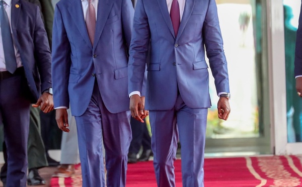 Le Président Bassirou Diomaye Faye en visite de travail en Gambie