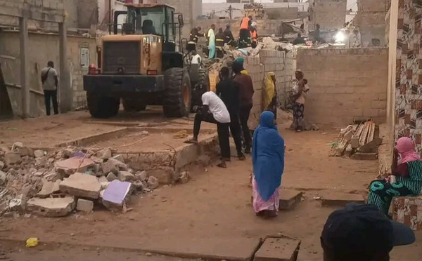 Effondrement d’un immeuble à Saint-Louis : une quatrième victime retrouvée sous les décombres
