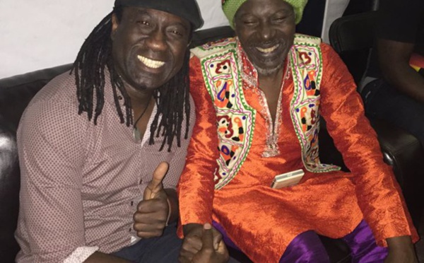 Elage Diouf et Alpha Blondy complices aux Franco Folies