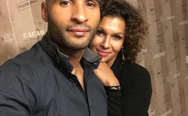 Diomansy Kamara en toute complicité avec sa femme