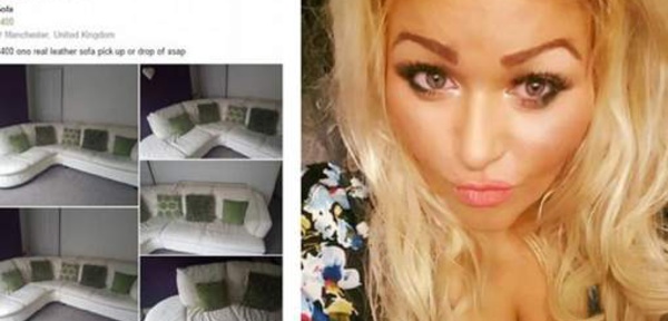 Elle publie par erreur une photo coquine en voulant vendre son canapé