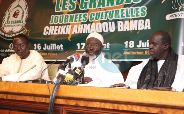 Les images de la conférence de presse des préparatifs des journées culturelles Cheikh Ahmadou Bamba par Hizbut Tarqiyyah
