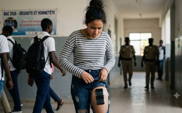 Bac 2026 : une candidate cachait un téléphone scotché à sa cuisse pour tricher