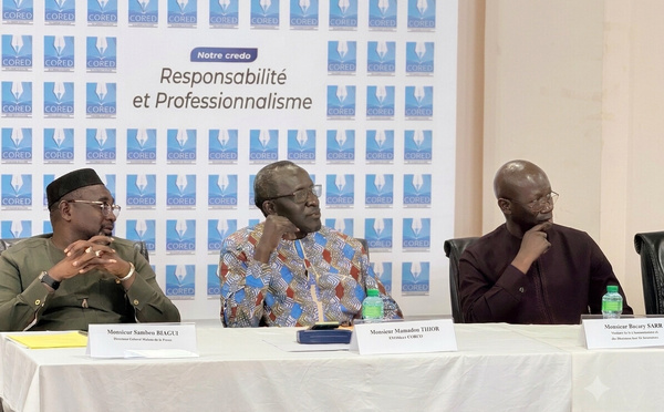 CORED : Mamadou Thior dresse le bilan de son mandat et appelle à renforcer l’autorégulation des médias