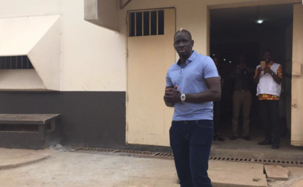 Photos : Mamadou Sakho à la prison d'Abidjan