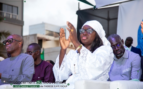 Thérèse Faye Diouf lance officiellement son mouvement « And Dekkal Yaakar » à Dakar