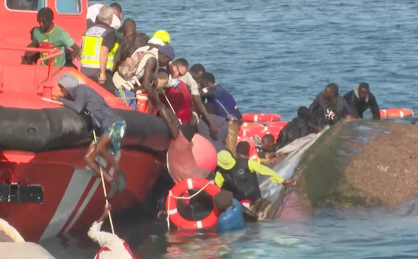 Drame migratoire en Atlantique : 22 Sénégalais sauvés après le naufrage d’une pirogue au large de la Mauritanie