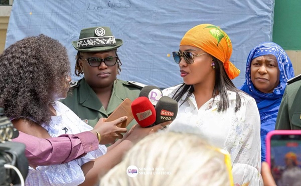 Sokhna Aïda Diallo offre un important don à l’Administration pénitentiaire pour améliorer les conditions de détention