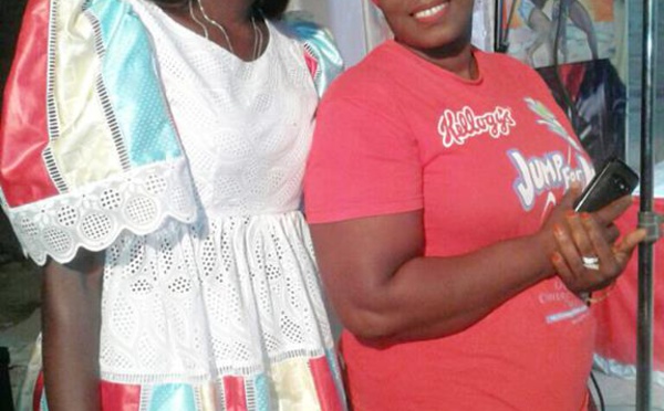 Fleur Mbaye et Guigui, complices et décontractées