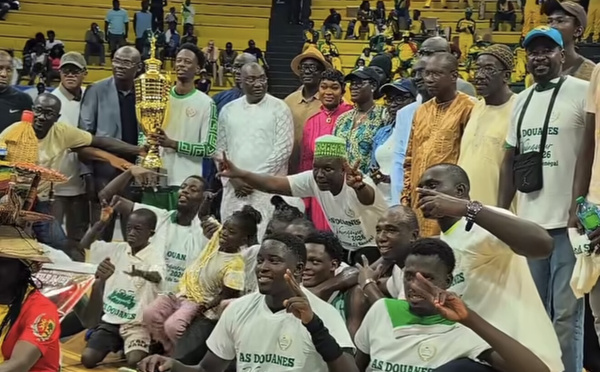 Basket : l’AS Douanes frappe encore et s’adjuge la Coupe du Sénégal