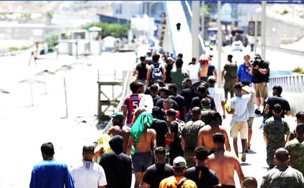 Ceuta : 531 candidats à l’émigration irrégulière regagnent volontairement le Maroc