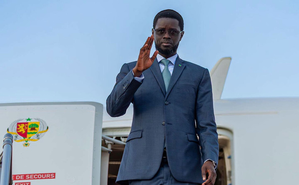 Séjour privé à l’étranger : le président Diomaye Faye quitte le Sénégal ce samedi