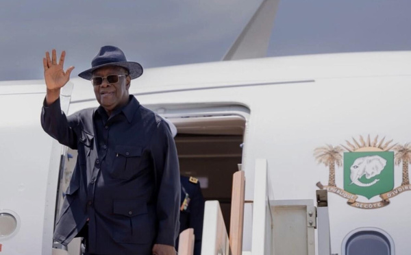 Côte d’Ivoire : Alassane Ouattara repart en France pour un séjour privé