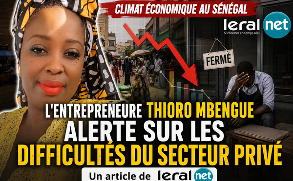 Climat économique au Sénégal : L'entrepreneure Thioro Mbengue alerte sur les difficultés du secteur privé