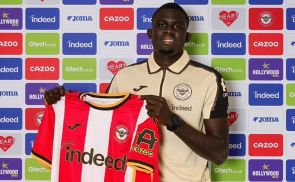Premier League : El Hadj Malick Diouf s’engage officiellement avec Brentford