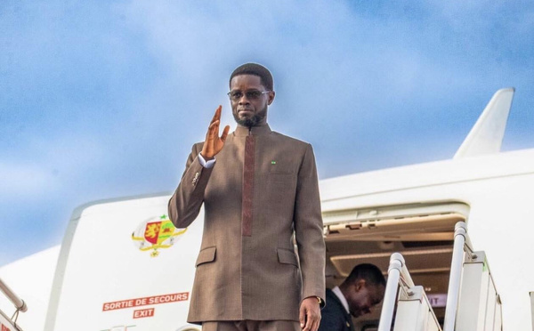 Diplomatie : Bassirou Diomaye Faye entame une tournée stratégique entre Washington et Abu Dhabi