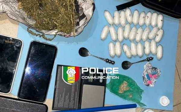 Trafic de drogue : quatre individus interpellés entre Rufisque, Zac Mbao et Keur Massar