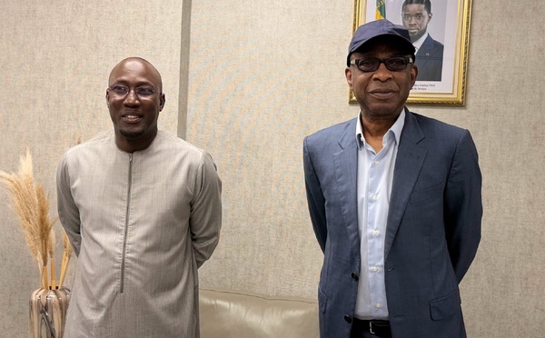 BNDE : Mamadou Faye reçoit Youssou Ndour et renforce les liens avec le Groupe Futurs Médias