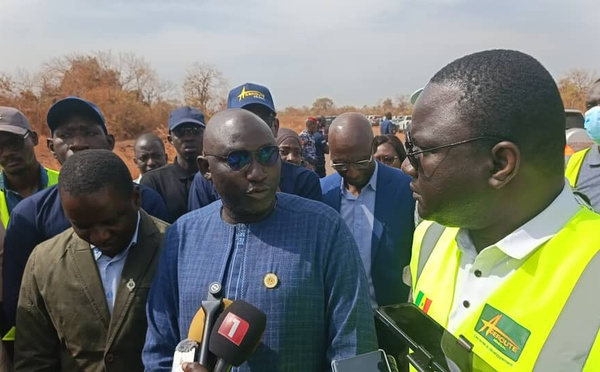 Kédougou : le ministre de l'Intérieur demande l'accélération des travaux du poste frontalier de Moussala