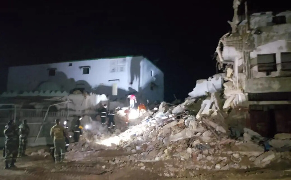 Kaolack : un bâtiment utilisé pour l'enseignement coranique s'effondre, un mort et trois blessés