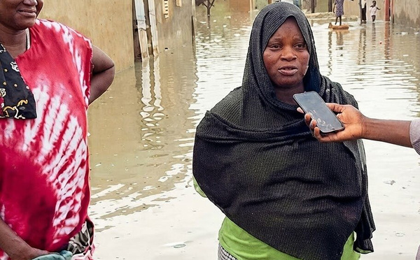 Kaolack : les fortes pluies de dimanche laissent des routes dégradées et des quartiers sous les eaux
