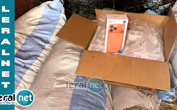 Keur Ayib : les Douanes interceptent 3 200 téléphones cachés dans un camion