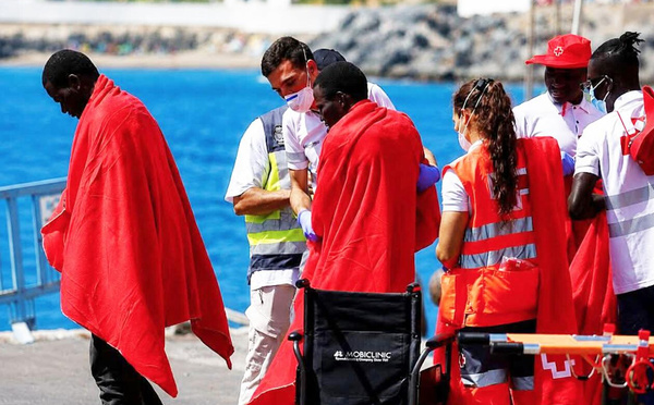 Route des Canaries : 120 migrants partis du Sénégal secourus près de Tenerife