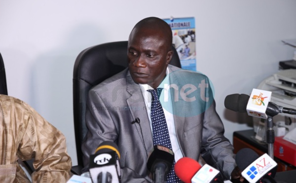 Les images de la conférence de presse du patron de la Dic sur l'affaire Boy Djinné