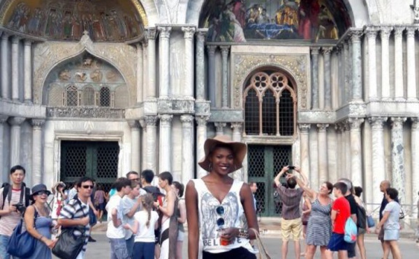 Les photos de vacances de Khady Bâ à Venise !