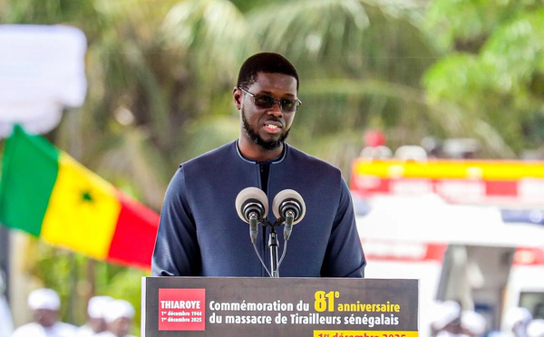 Rentrée scolaire et massacre de Thiaroye : Diomaye Faye fixe deux priorités nationales