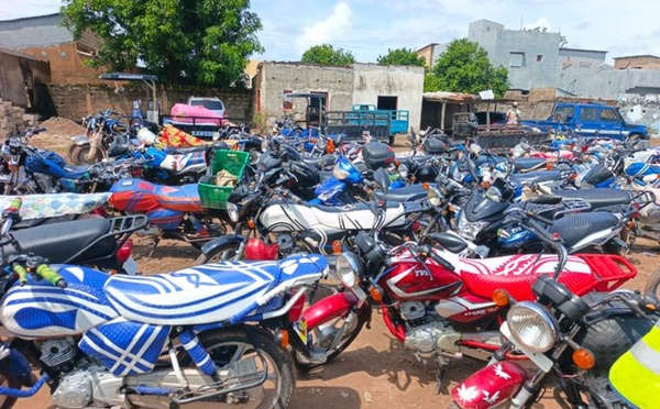 Sécurité à Diaobé-Kabendou : 105 motos immobilisées et trois bars clandestins fermés