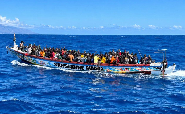 Migration irrégulière : 177 migrants partis du Sénégal secourus au large d’El Hierro