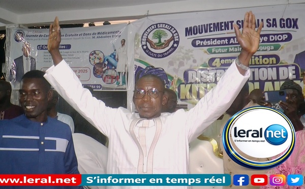 Louga : Abdoulaye Diop poursuit ses actions sociales et affiche ses ambitions municipales