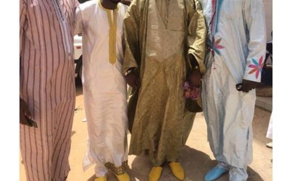 Les images du baptême du fils d'Aba de la Sen tv