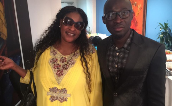 Modou Ndao Baye Fall de la radio WPAT dans "Door war" en compagnie de la talentueuse Kebs de la Tfm à New York