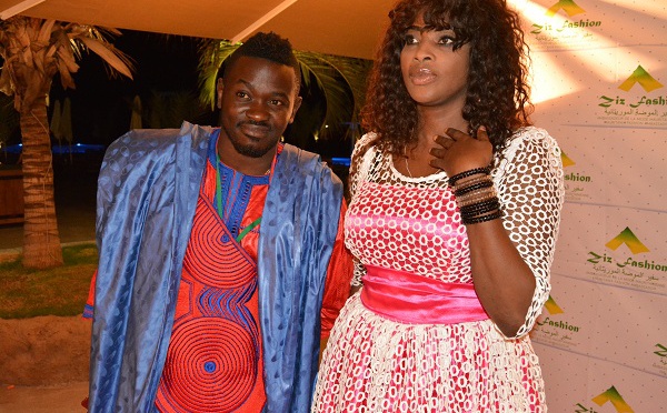 Ndèye Guèye en compagnie de Pape Moussa Sonko