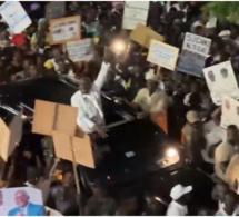 Photos+video: L’accueil triomphal des populations de Tambacounda à Me Sidiki Kaba, ce jeudi