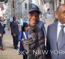 L'ancien président du Sénégal à New York: Macky Sall échange avec des Sénégalais